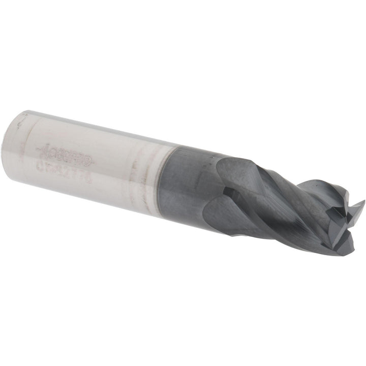 29/64" 4-Flute Solid Carbide Square End Mill, AlTiN - Accupro 12182918