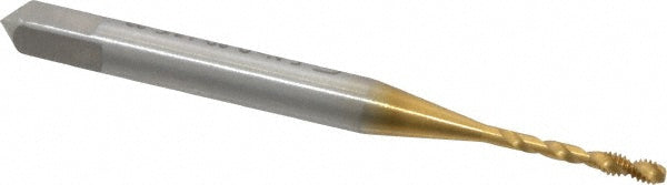 #0-80 UNF Cobalt Tap, TiN - Emuge BU513700.5033