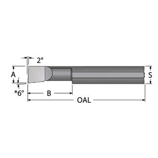 Boring Bars - Scientific Cutting Tools B120600A