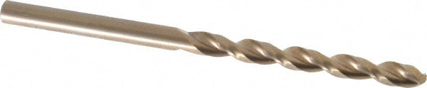 7/32" Cobalt Drill Bit, Gold; Oxide, 135° point - Cleveland C16565