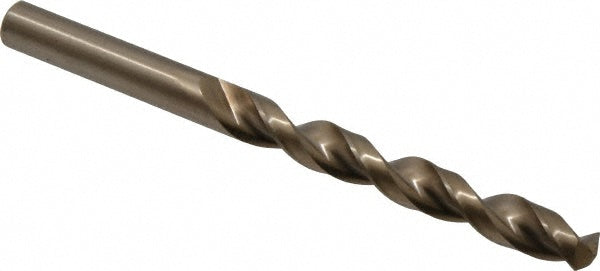 0.4331" Cobalt Drill Bit, Gold; Oxide, 135° point - Cleveland C16608
