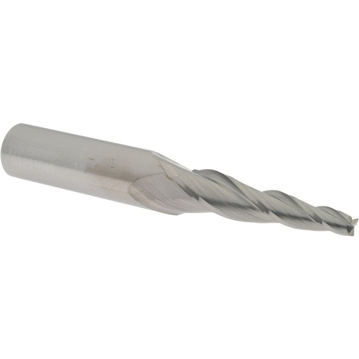 3-Flute Solid Carbide Tapered End Mill - Accupro 12177533