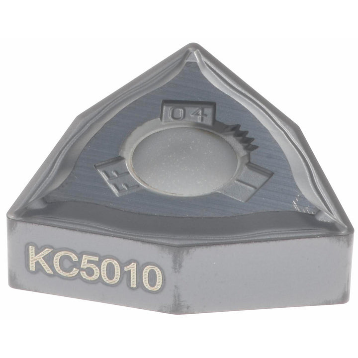 W - Trigon 80-Deg 1/2" IC Carbide Insert, Grade KC5010, TiAlN - Kennametal 1611338