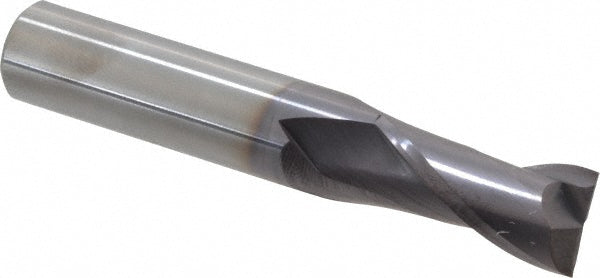 1/2" 2-Flute Solid Carbide Square End Mill, TiAlN - M.A. Ford. 12150000A