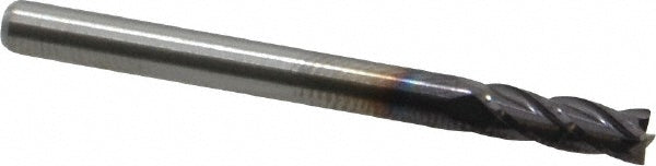 1/8" 4-Flute Solid Carbide Square End Mill, TiAlN - M.A. Ford. 11112500A