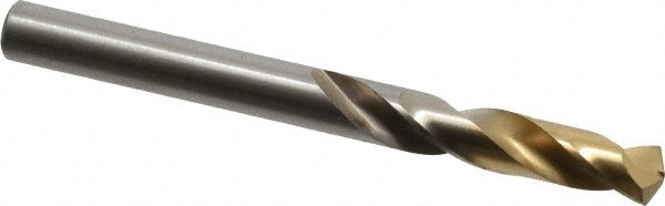 15/64" HSS Screw Machine Drill Bit, TiN, 135° point - Dormer Pramet 5967329