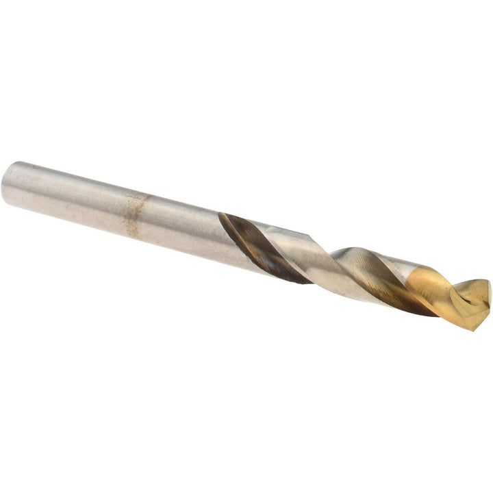 3/16" HSS Screw Machine Drill Bit, TiN, 135° point - Dormer Pramet 5967108