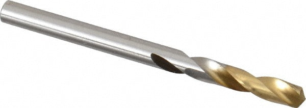5/32" HSS Screw Machine Drill Bit, TiN, 135° point - Dormer Pramet 5967184