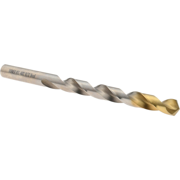 11/32" HSS Drill Bit, TiN, 118° point - Dormer Pramet 5966755