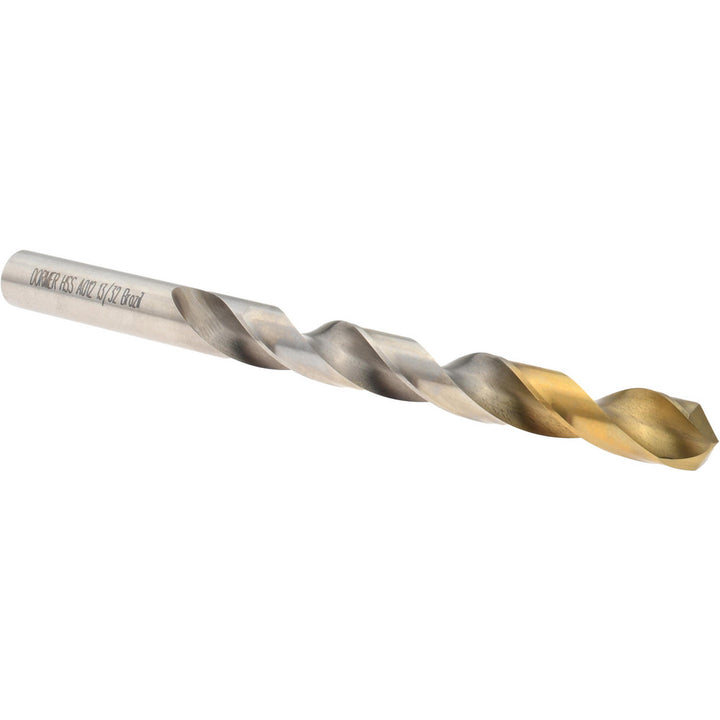 13/32" HSS Drill Bit, TiN, 118° point - Dormer Pramet 5966598