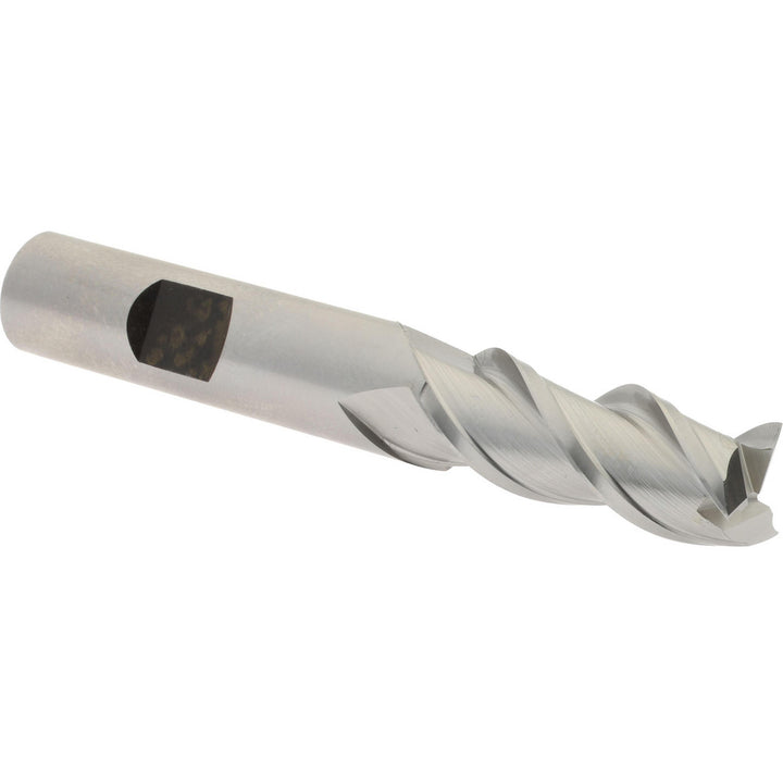 1/2" 3-Flute High Speed Steel Square End Mill - Hertel E107003201