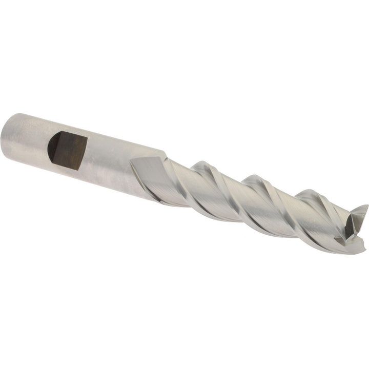 1/2" 3-Flute High Speed Steel Square End Mill - Hertel E107103201