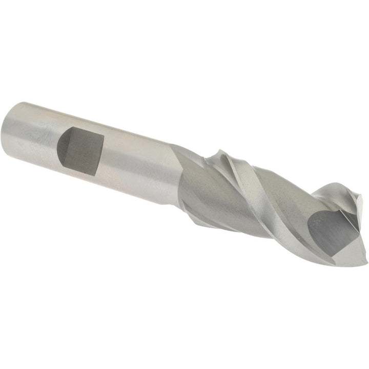 5/8" 2-Flute High Speed Steel Square End Mill - Hertel E107004001