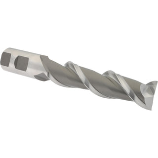 1" 2-Flute High Speed Steel Square End Mill - Hertel E107106402
