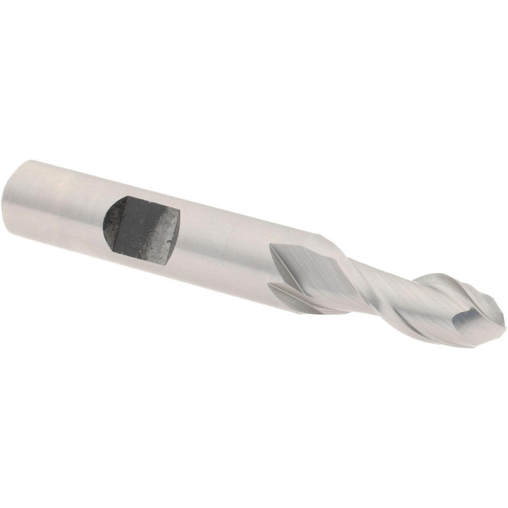 5/16" 2-Flute High Speed Steel Ball End Mill - Hertel E111002001