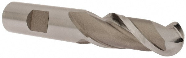 5/8" 2-Flute High Speed Steel Ball End Mill - Hertel E111004001