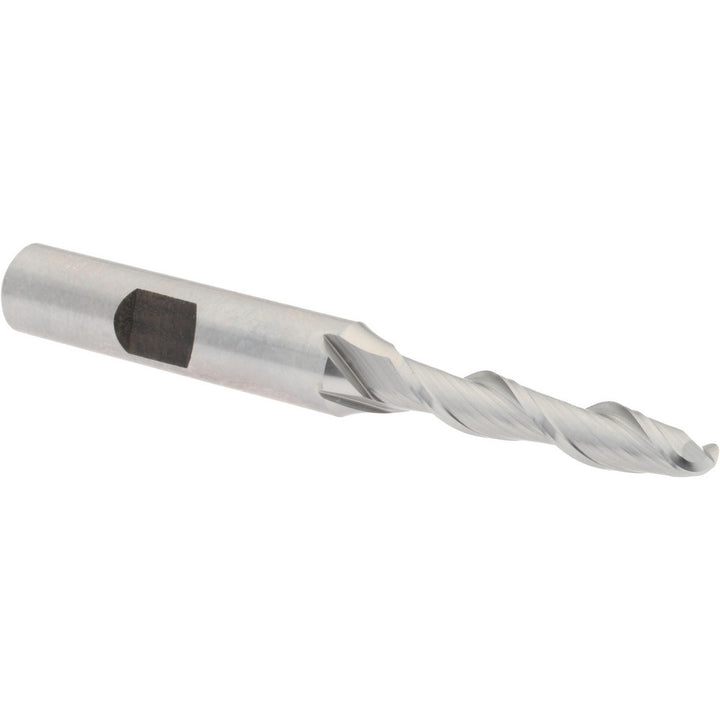 1/4" 2-Flute High Speed Steel Ball End Mill - Hertel E111101601