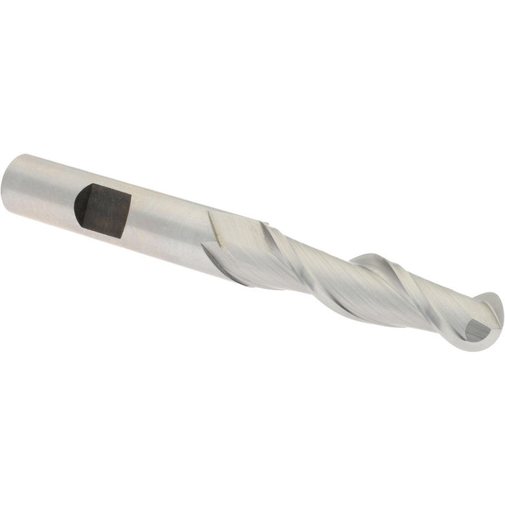 3/8" 2-Flute High Speed Steel Ball End Mill - Hertel E111102401