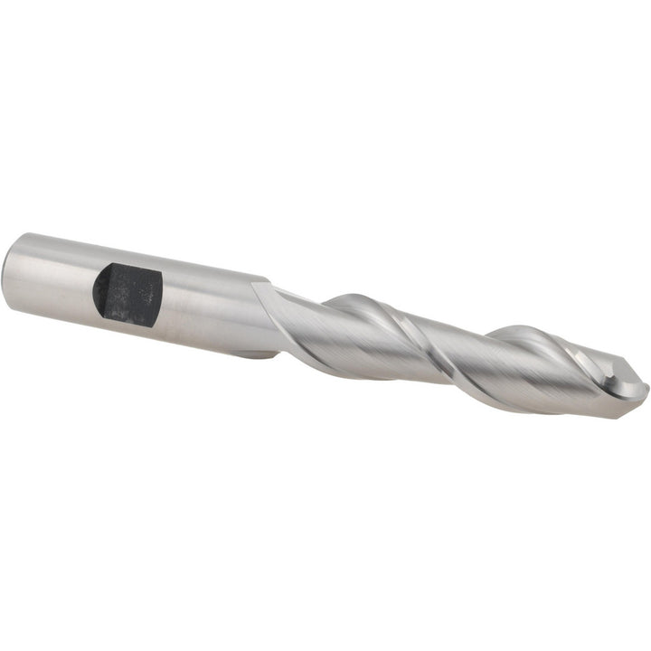 1/2" 2-Flute High Speed Steel Ball End Mill - Hertel E111103201