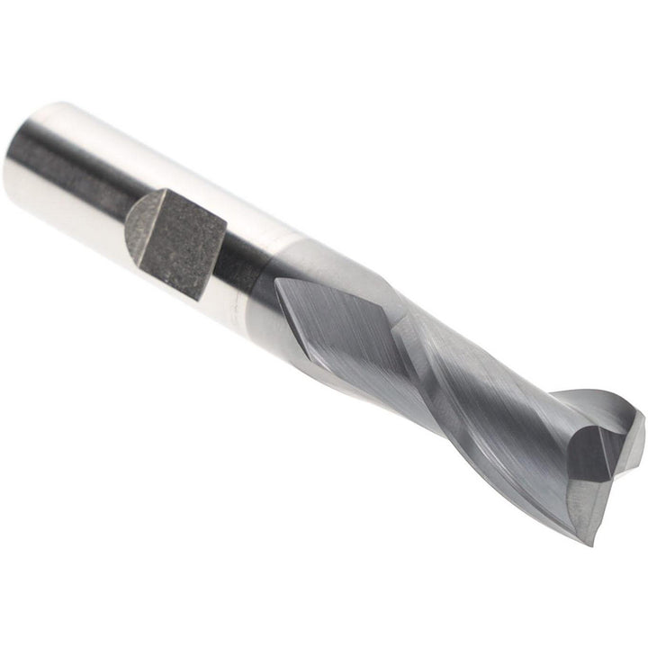 7/16" 2-Flute Cobalt Square End Mill, TiCN - Hertel E7030028