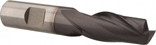 5/8" 2-Flute Cobalt Square End Mill, TiCN - Hertel E7030040