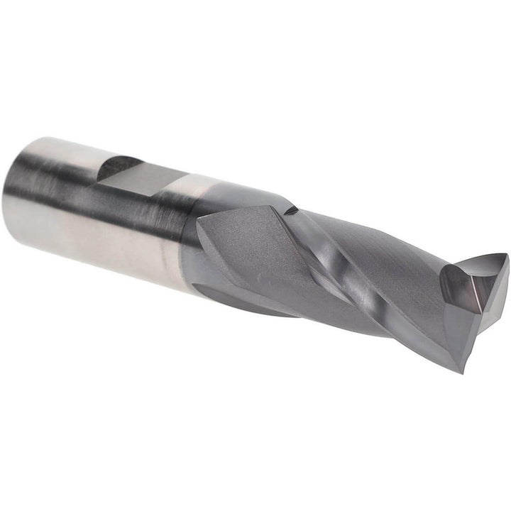 3/4" 2-Flute Cobalt Square End Mill, TiCN - Hertel E703004806