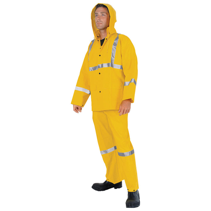 4X-Large Yellow Rain Protective Garment - MCR Safety 2403RX4