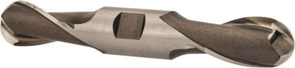 1" 2-Flute High Speed Steel Ball End Mill - Hertel E211206401