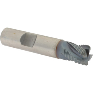 0.5000" 4-Flute Cobalt Single End Mill, TiCN - Hertel 02499218