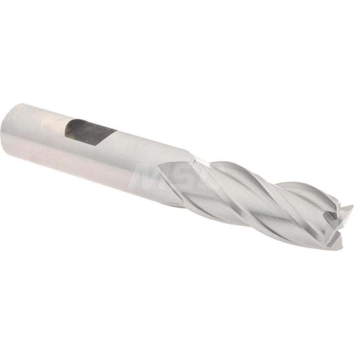 1/2" 4-Flute High Speed Steel Square End Mill - Hertel E1039032