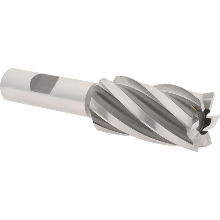 1" 6-Flute High Speed Steel Square End Mill - Hertel E1032906