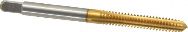 #10-24 UNC High Speed Steel Standard Tap, TiN - Cleveland C55108