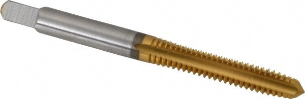 #12-24 UNC High Speed Steel Standard Tap, TiN - Cleveland C55112