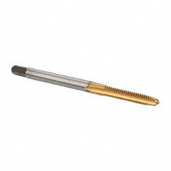 #6-32 UNC High Speed Steel Standard Tap, TiN - Cleveland C55100