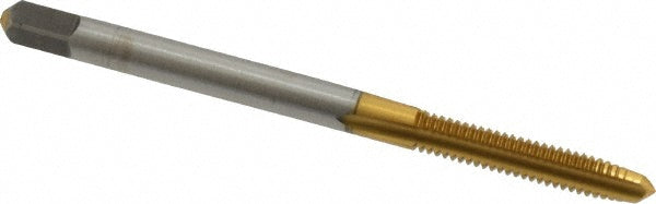 #6-40 UNF High Speed Steel Standard Tap, TiN - Cleveland C55102