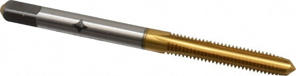 #8-36 UNF High Speed Steel Standard Tap, TiN - Cleveland C55106