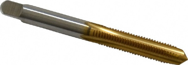 1/4-28 UNF High Speed Steel Standard Tap, TiN - Cleveland C55118