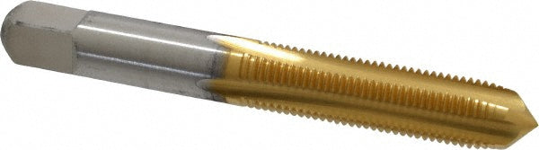 3/8-24 UNF High Speed Steel Standard Tap, TiN - Cleveland C55126