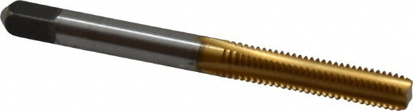 #12-28 UNF High Speed Steel Standard Tap, TiN - Cleveland C55214