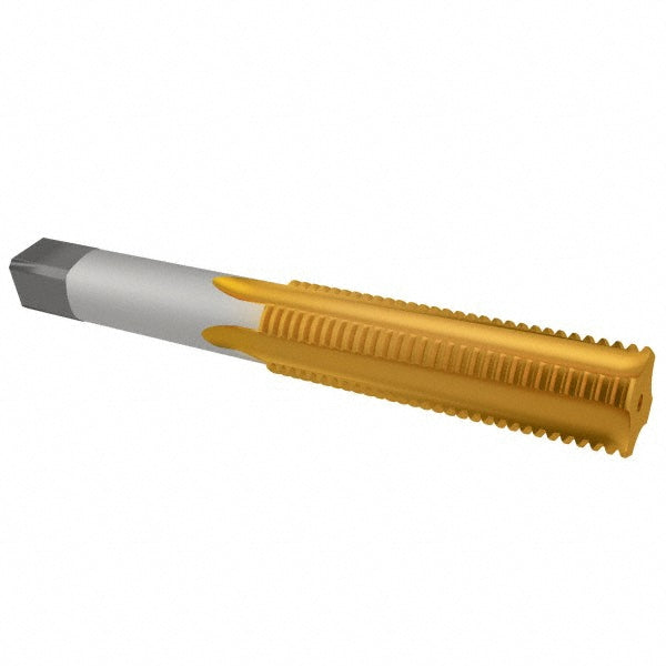 1/2-13 UNC High Speed Steel Standard Tap, TiN - Cleveland C55232