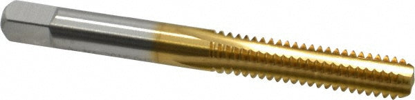 1/4-20 UNC High Speed Steel Standard Tap, TiN - Cleveland C55216