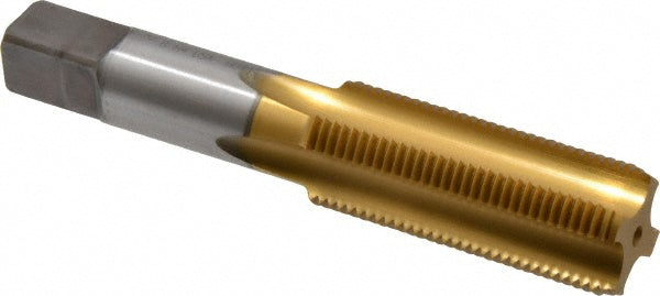 7/8-14 UNF High Speed Steel Standard Tap, TiN - Cleveland C55250