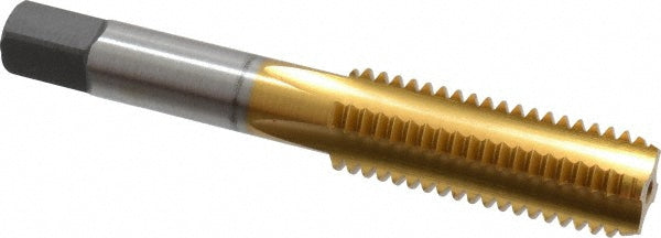 9/16-12 UNC High Speed Steel Standard Tap, TiN - Cleveland C55236