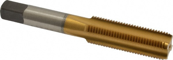 9/16-18 UNF High Speed Steel Standard Tap, TiN - Cleveland C55238