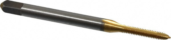 #2-56 UNC High Speed Steel Tap, TiN - Cleveland C55292