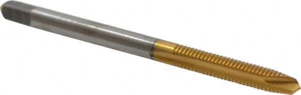 #6-40 UNF High Speed Steel Tap, TiN - Cleveland C55302