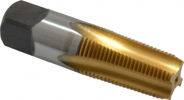 3/8-18 NPTF High Speed Steel Tap, TiN - Cleveland C55684