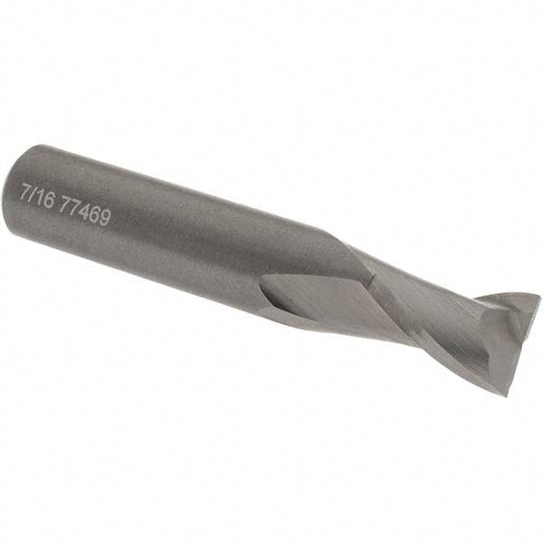 7/16" 2-Flute Solid Carbide Square End Mill - OSG 412-4375