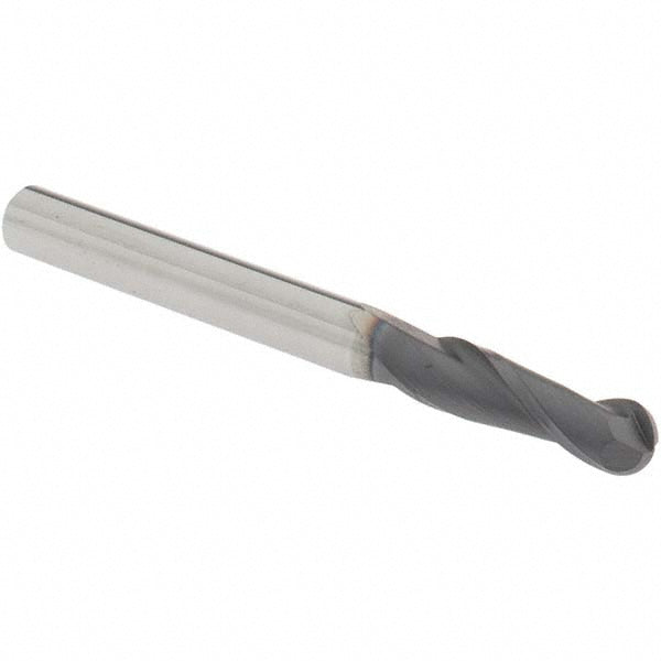 3/16in" 2-Flute Solid Carbide Ball End Mill, TiAlN - OSG 402-1875-BN11
