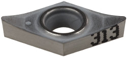 D - Diamond (Rhombic) 55-Deg 1/4" IC Carbide Insert, Grade K313 - Kennametal 1162205